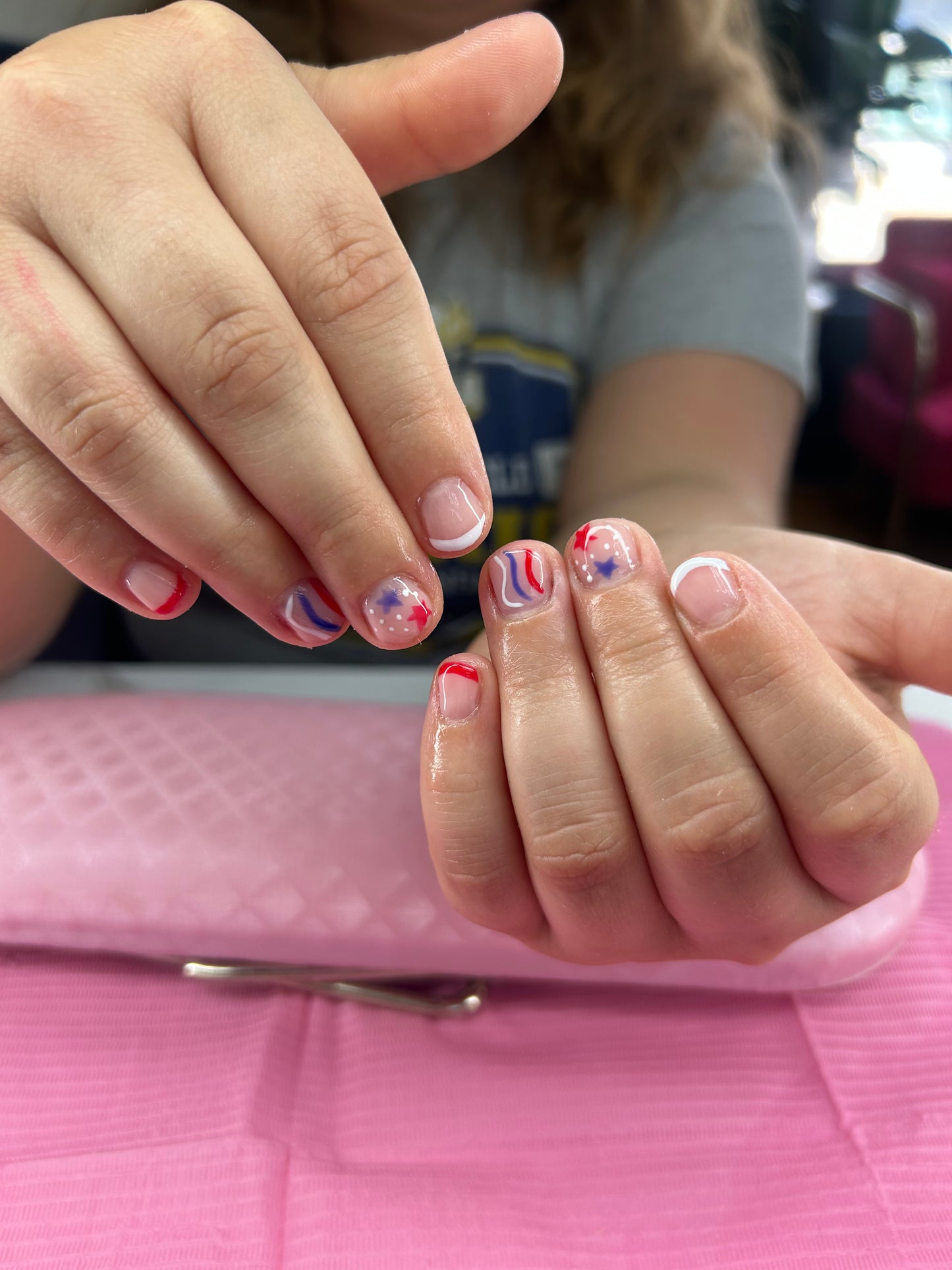 Little girls manicure