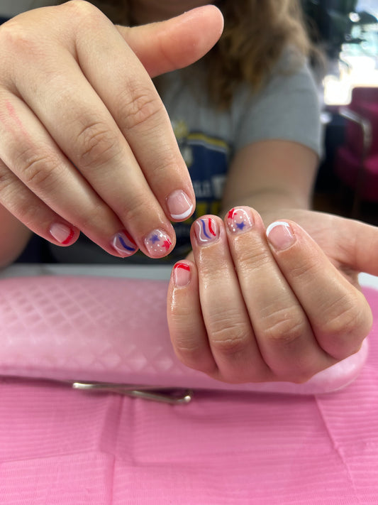 Little girls manicure